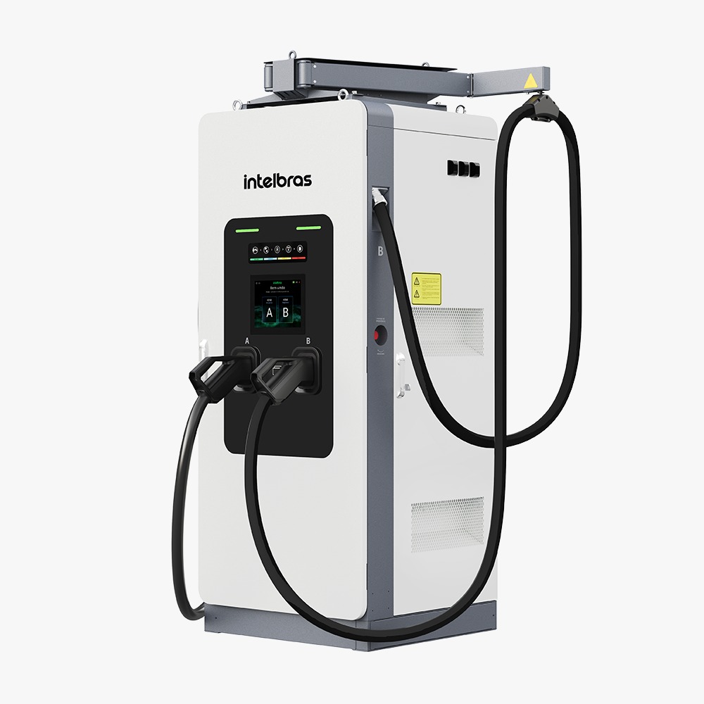 Carregador de veículo elétrico inteligente e rápido dc 30kw / 60kw